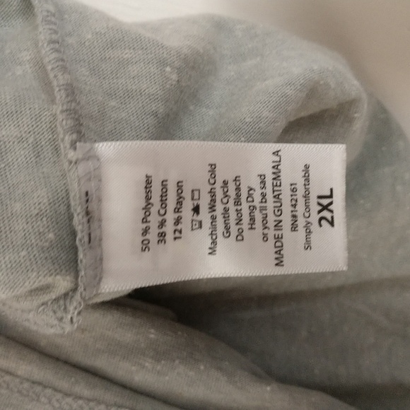 NWT Lularoe Randy T-shirt size XXL - Picture 7 of 9